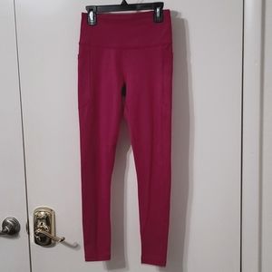 Victoria's Secret hot pink leggings